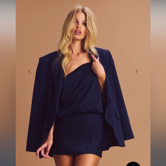 SER.O.YA Cosmo Blazer | Navy - Picture 5 of 6